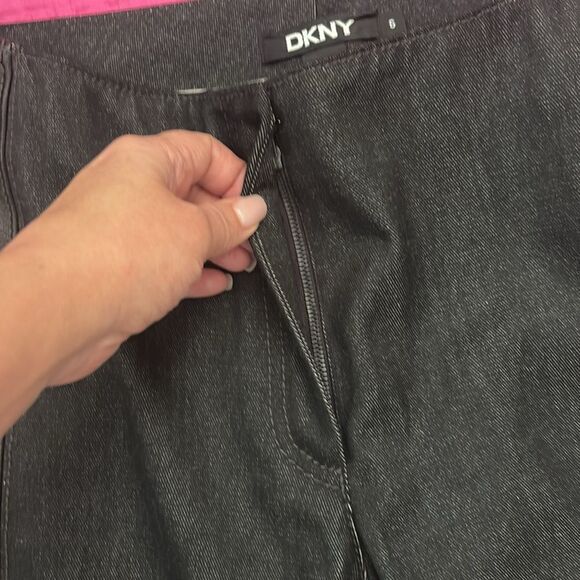 Dkny pants with genuine leather details, US6 - Picture 4 of 7